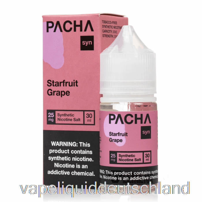Sternfruchttraube – Pachamama-Salze – 30 Ml 25 Mg Vape Deutschland